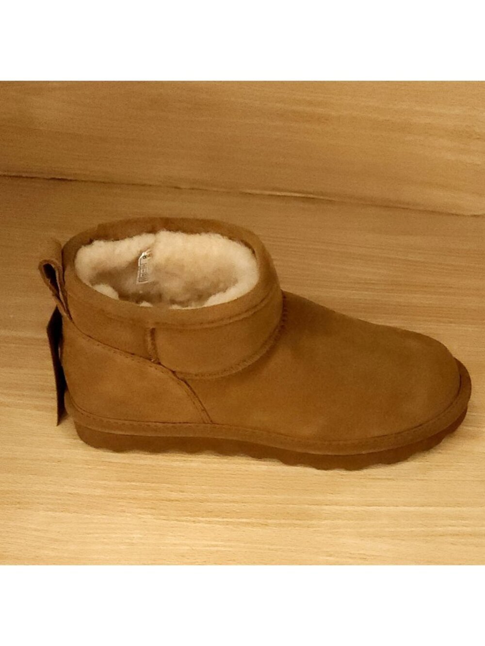Bearpaw Womens New Shorty Hickory Faux Suede Ankle Boots 8